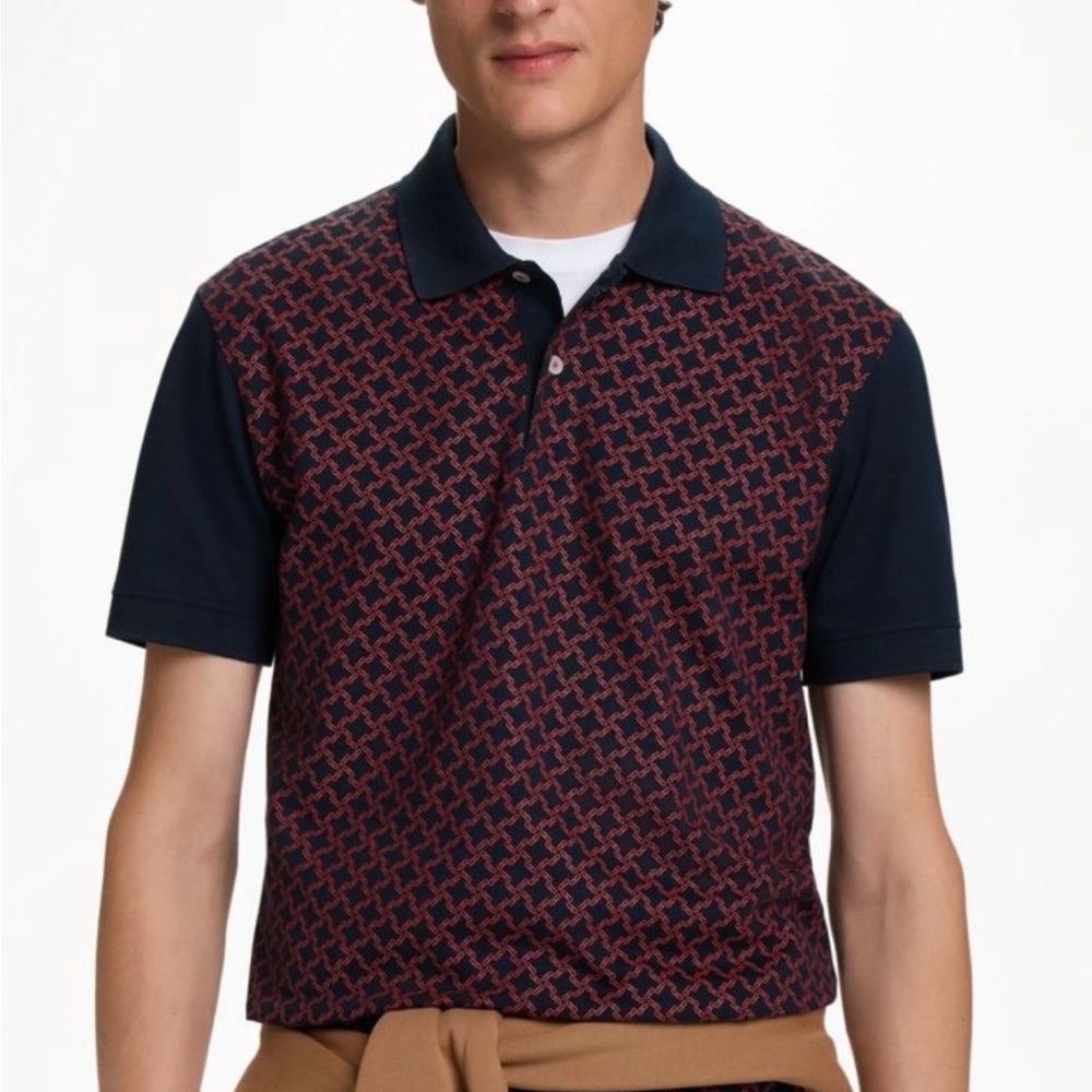 Carolina Herrera Men Polo Shirt XL